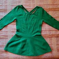 Peplum top Guess verde