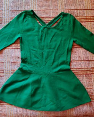 Peplum top Guess verde