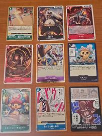 Carte di one piece serie 0P09 originali
