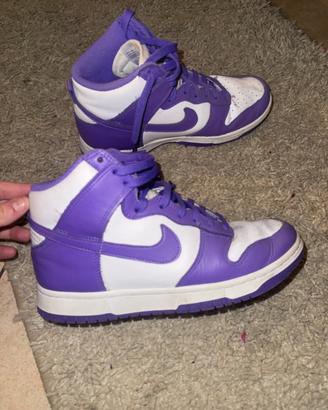 Nike dunk high viola