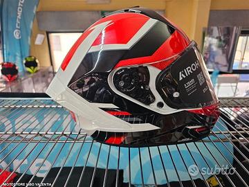 Casco integrale airoh matryx thron red gloss