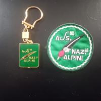 Porta chiavi e stemma Avs Naz.Alpini