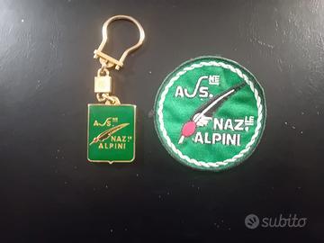 Porta chiavi e stemma Avs Naz.Alpini