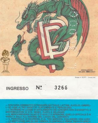 Biglietto concerto