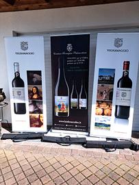 pubblicità estendibile Chianti classico e Lambrusc