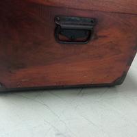 baule antico,vintage,porta dote.....legno