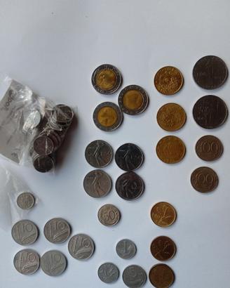 Collezione 42  Monete Vecchie Lire + Bonus