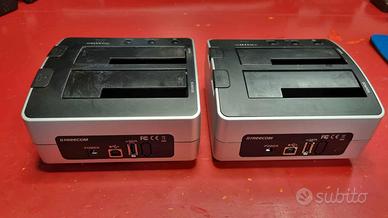 2x Freecom docking station per HD esterni