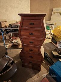 Cassettiera ondulata