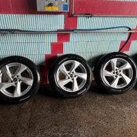 Cerchi e gomma audi raggio 18