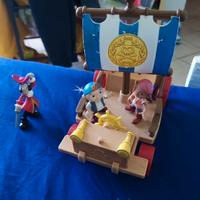 Jake Il Pirata.vascello mobile a 4 ruote degli ami