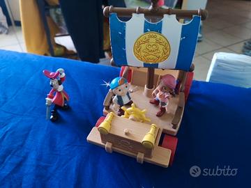 Jake Il Pirata.vascello mobile a 4 ruote degli ami