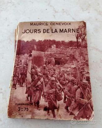 Libro raro "Jours de la marne"