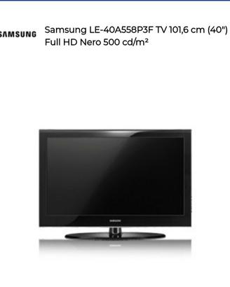 TV SAMSUNG LCD 40”, Full HD, HDMI