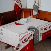 TOVAGLIE, COPRITAVOLO 6 posti 140x180, 7 varianti