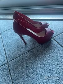 Scarpe Carmens n.40 in pelle