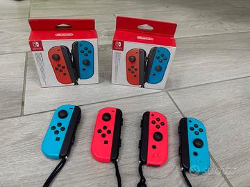 4 Joy-Con Nintendo Switch + supporti originali