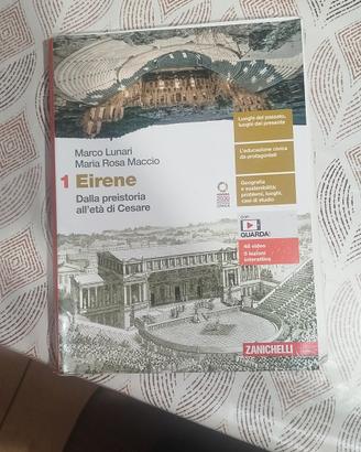 libro storia 1 Eirene + Atlante 1° superiore 