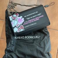 Borsa con tracolla a catena Alviero Rodriguez
