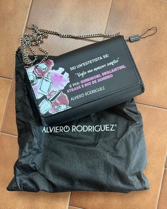 Borsa con tracolla a catena Alviero Rodriguez