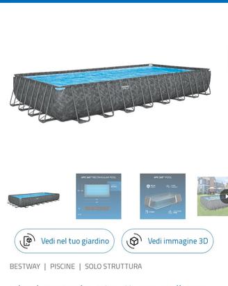 Piscina fuori terra grande