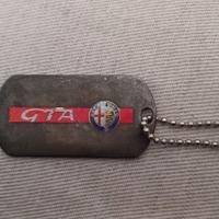 Portachiavi Alfa Romeo GTA  argento/argentato.