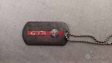 Portachiavi Alfa Romeo GTA  argento/argentato.