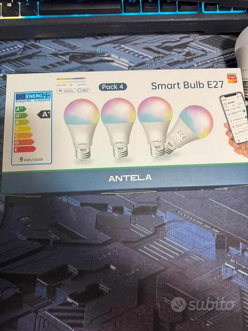 Lampadine Smart Antela 9w RGB+W 2700K-6500K - Arredamento e Casalinghi In  vendita a Teramo