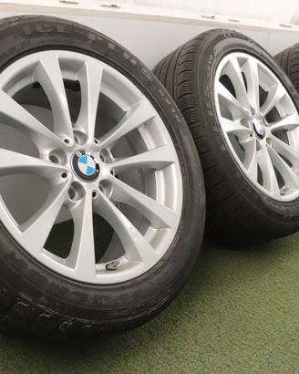 Cerchi in lega BMW Serie 3 4 17 ORIGINALI inverno