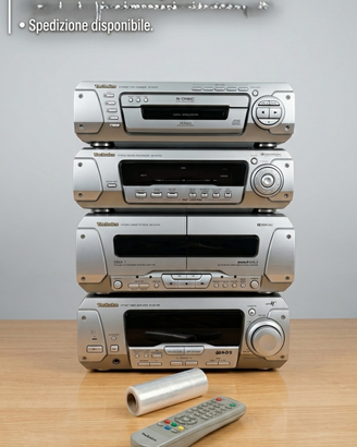Impianto Stereo Vintage Technics EH750 + Telecoman