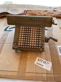 Vecchia calcolatrice