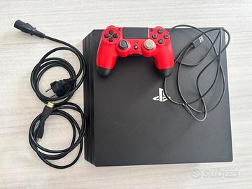 PS4 Pro 1TB CUH-7116B+joypad+cavi. Firmware 12.52