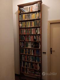 Rastrelliera legno cm.270x80x14 co circa 250 film