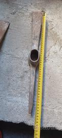 Testa di piccone in ferro