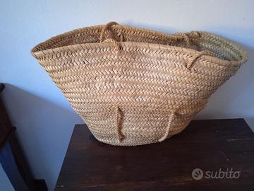 borsa di paglia 