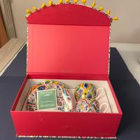 Brandani "Samba" Set 2 tazzine piattini cofanetto