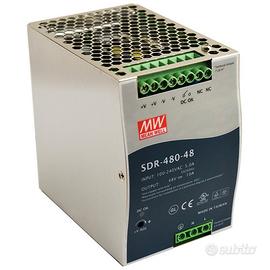 Alimentatori su guida DIN 480W 48V 10A W/PFC Funct