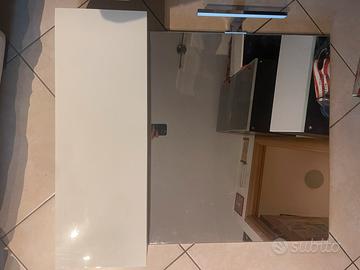 Specchio LED Amburgo Mondo Convenienza 90 cm