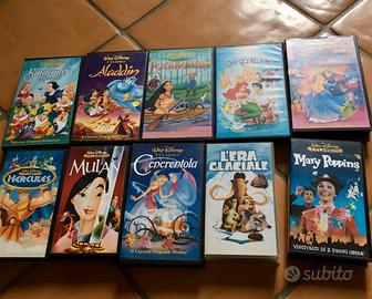 VHS originali Disney