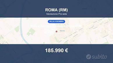 Immobile in asta di 131 m² con box auto a Roma
