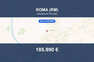 Immobile in asta di 131 m² con box auto a Roma