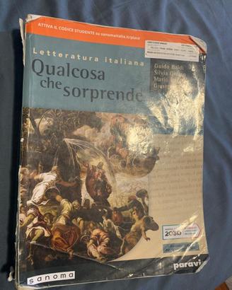 Qualcosa che sorprende 2 libro di letteratura ita