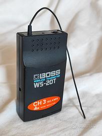 trasmettitore wireless per chitarra Boss WS20 