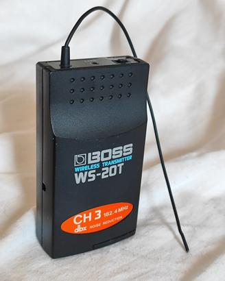 trasmettitore wireless per chitarra Boss WS20 