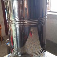 Fusto contenitore acciaio inox