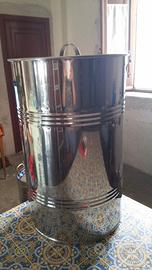 Fusto contenitore acciaio inox