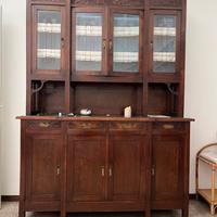 CREDENZA E CASSAPANCA IN LEGNO