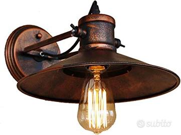 Lampada vintage da parete interna