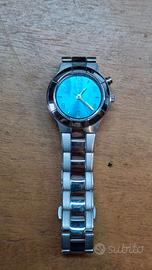 Orologio Casio Sheen acciaio con quadrante azzurro
