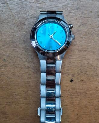 Orologio Casio Sheen acciaio con quadrante azzurro